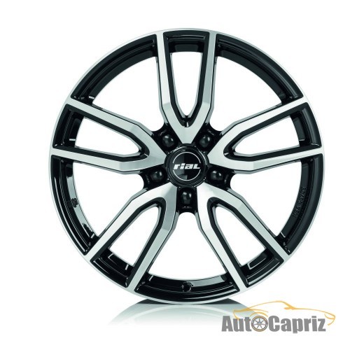 Диски Rial Torino diamond-black front polished R16 W6.5 PCD5x108 ET50 DIA63.4